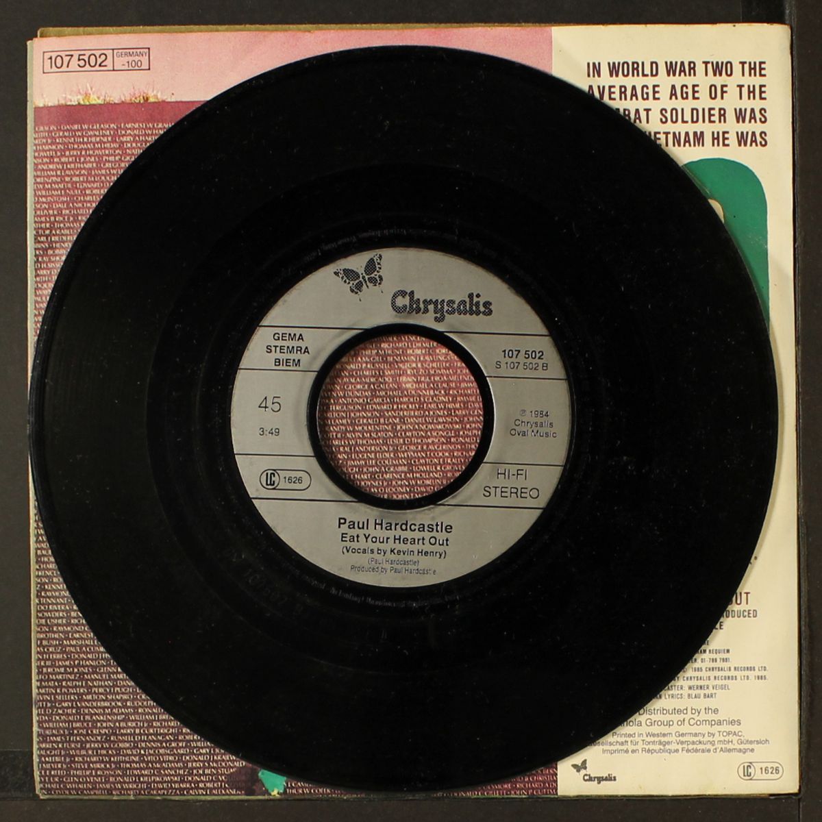 19 (german version) by PAUL HARDCASTLE