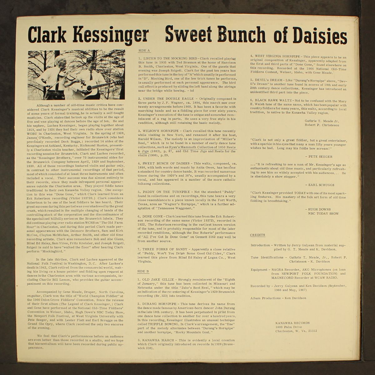 sweet bunch of daisies by CLARK KESSINGER
