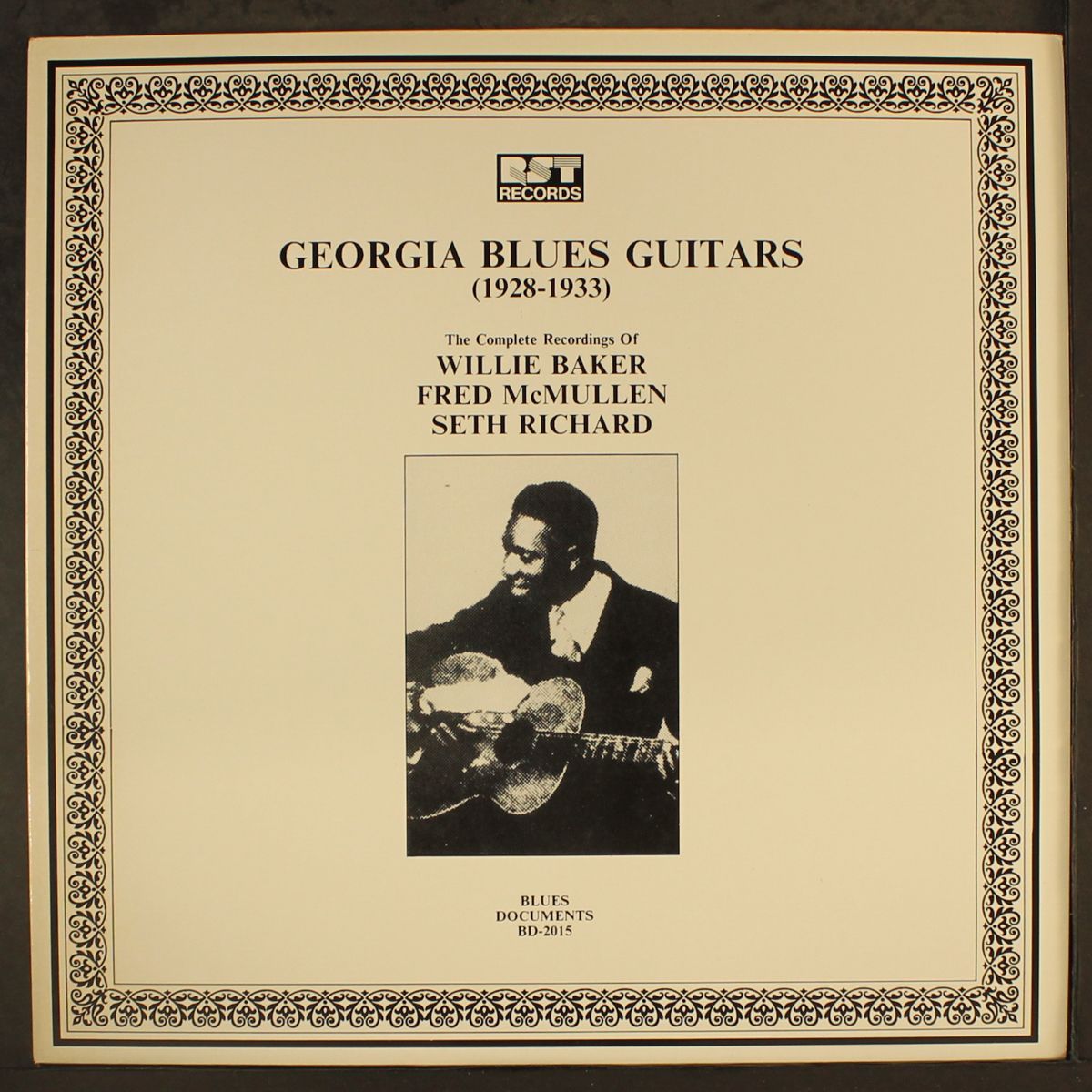 georgia blues guitars (1928-1933) by VARIOUS