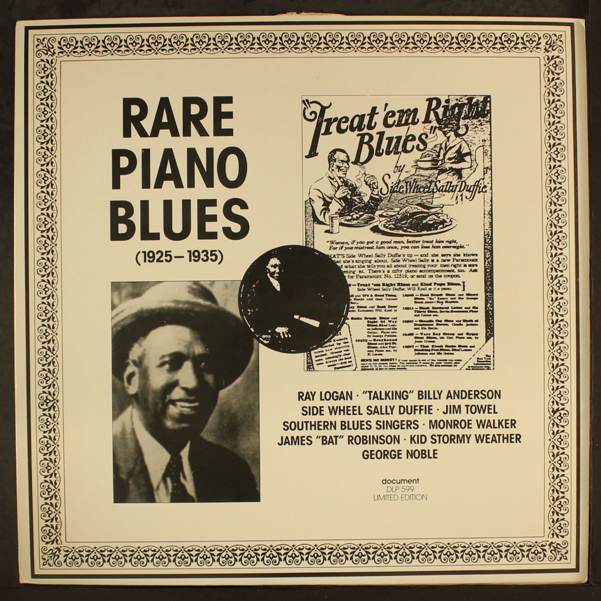 rare piano blues (1925-1935) by VARIOUS