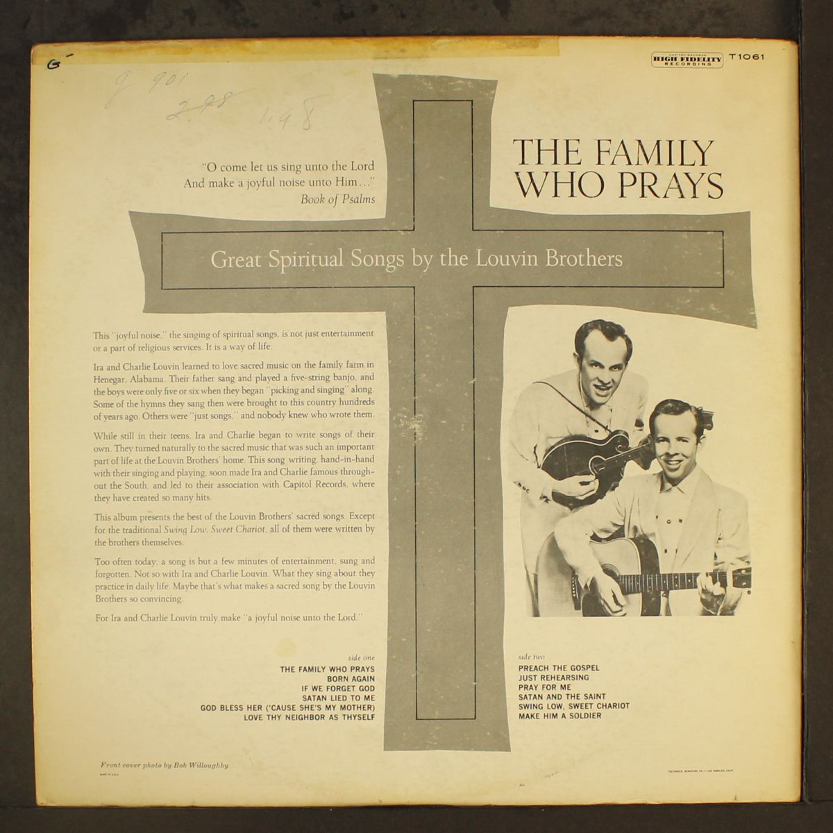 the family who prays by LOUVIN BROTHERS