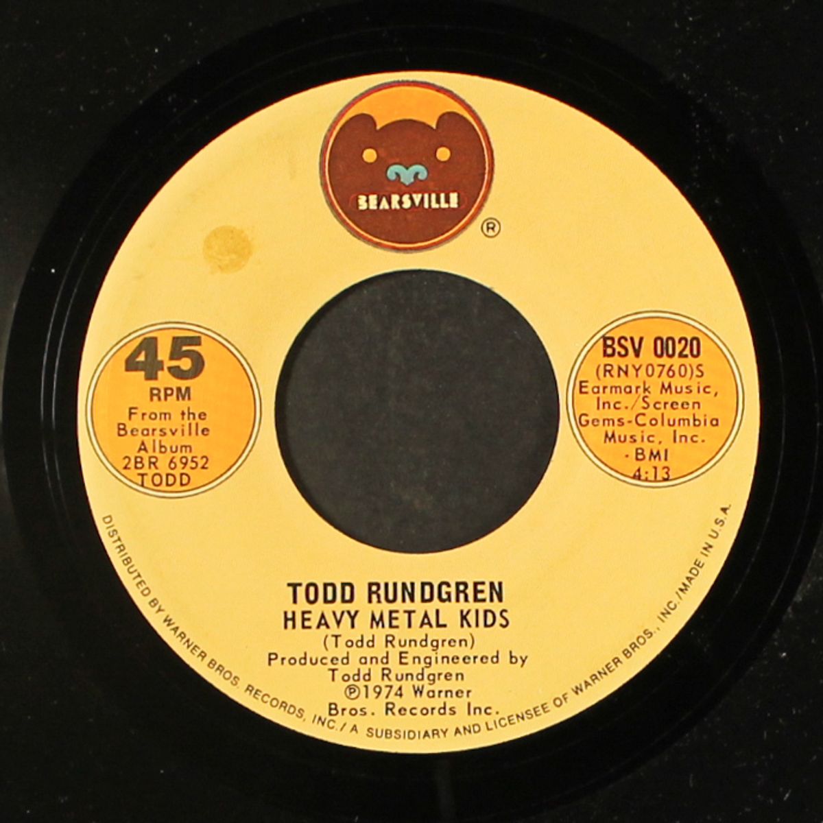 a dream goes on forever / heavy metal kids by TODD RUNDGREN