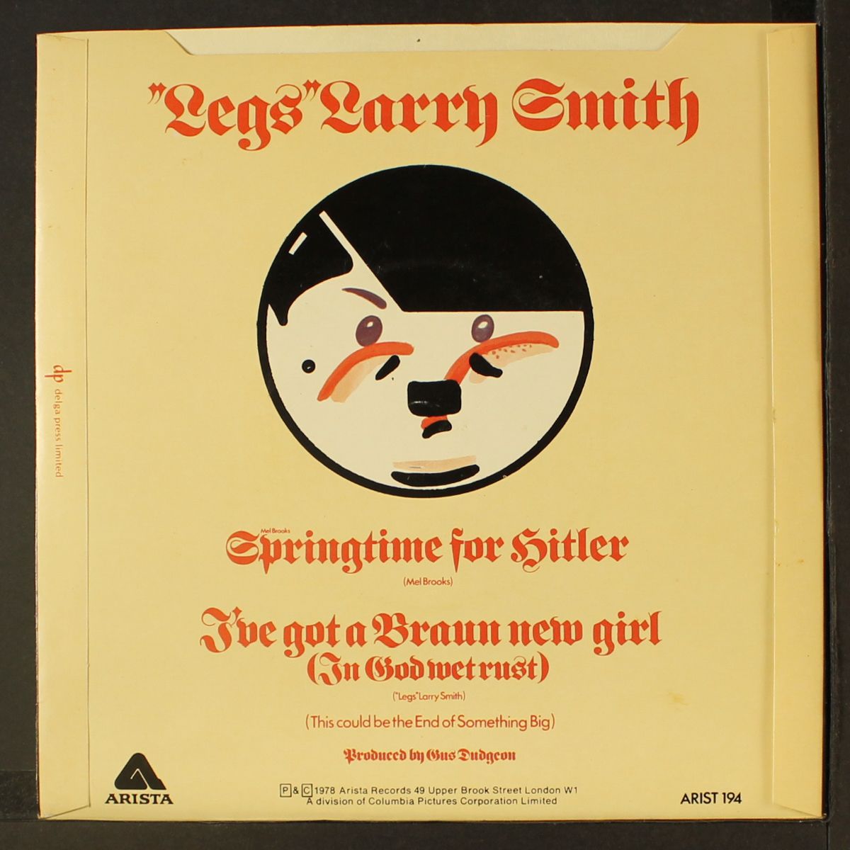 springtime for h*tler by 'LEGS' LARRY SMITH