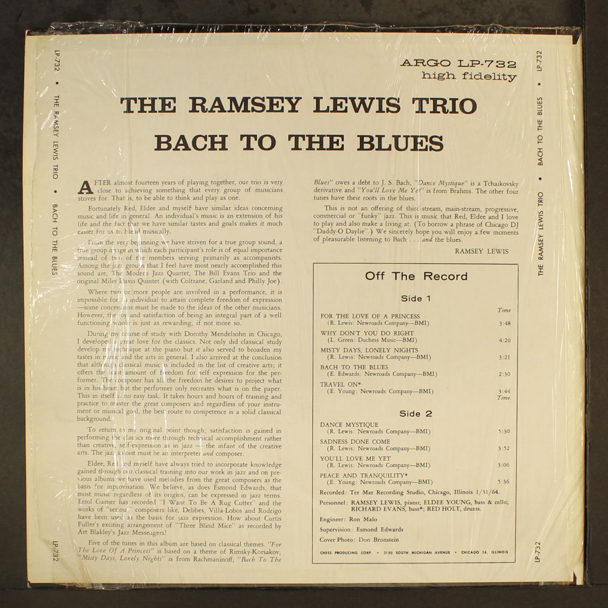 bach to the blues by RAMSEY LEWIS