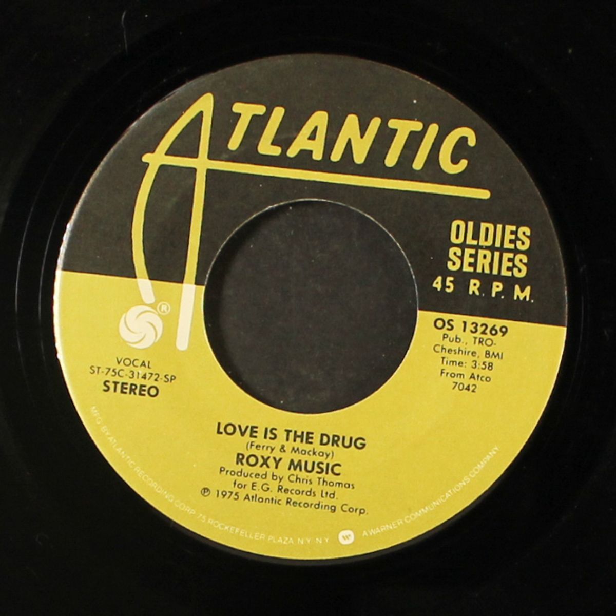 love is the drug / dance away by ROXY MUSIC