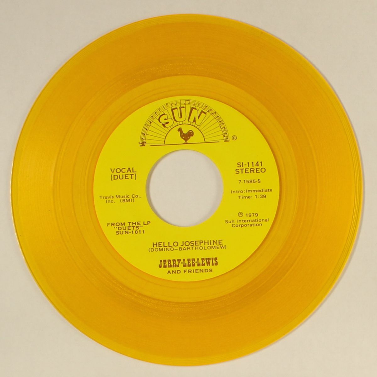 cold, cold heart / hello josephine by JERRY LEE LEWIS
