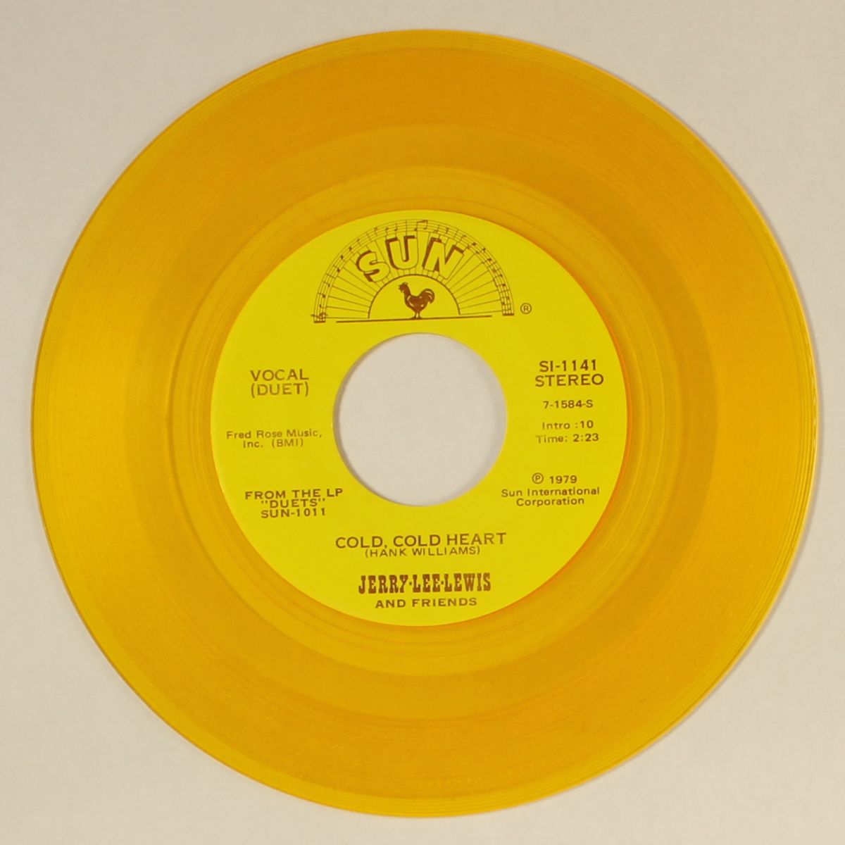 cold, cold heart / hello josephine by JERRY LEE LEWIS
