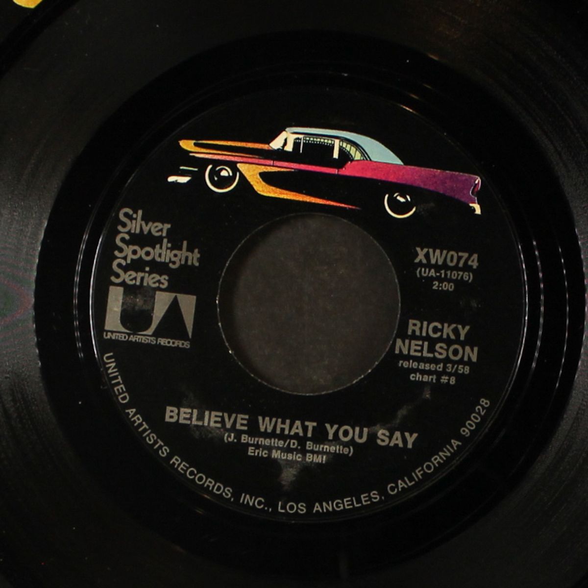 travelin' man / believe what you say by RICK NELSON