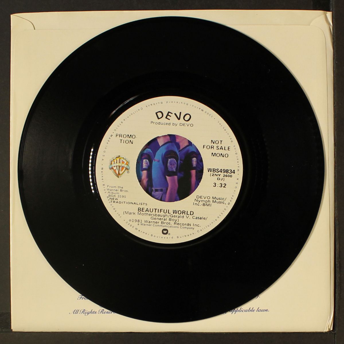 beautiful world / mono by DEVO