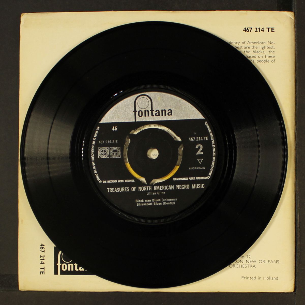 treasures of north-american negro music, vol. 15 by LILLIAN GLINN