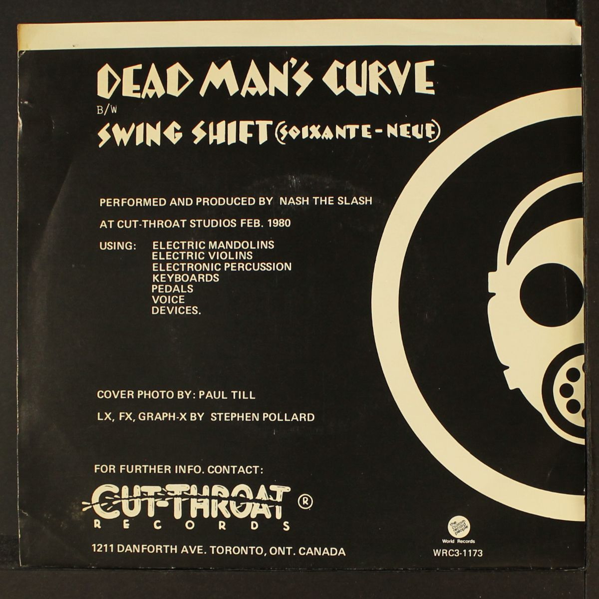 dead man's curve by NASH THE SLASH