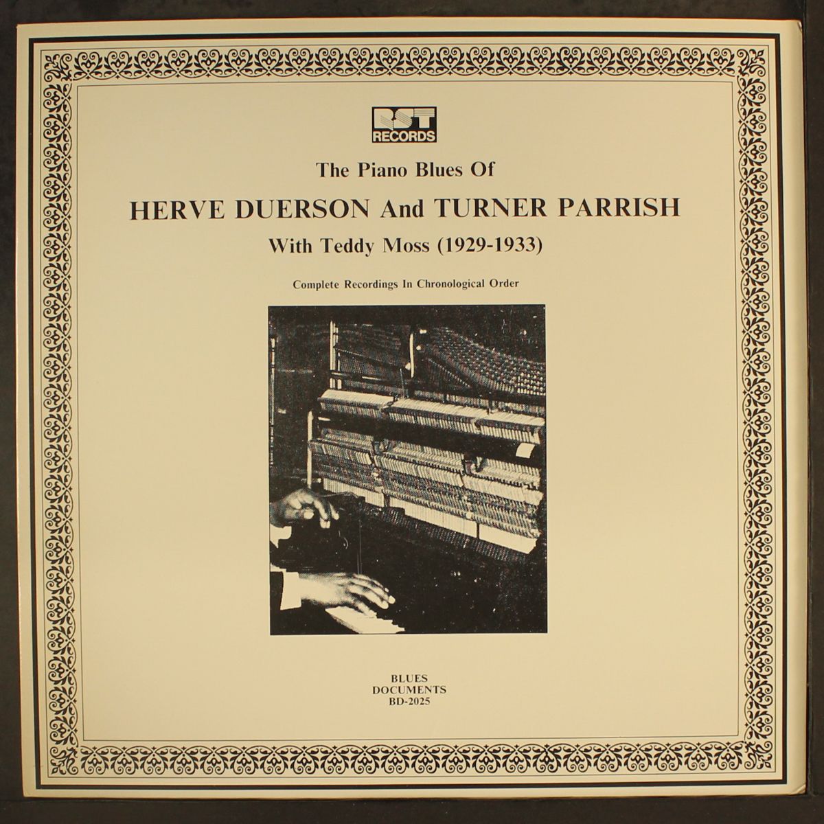 the piano blues of.. by HERVE DUERSON & TURNER PARRISH
