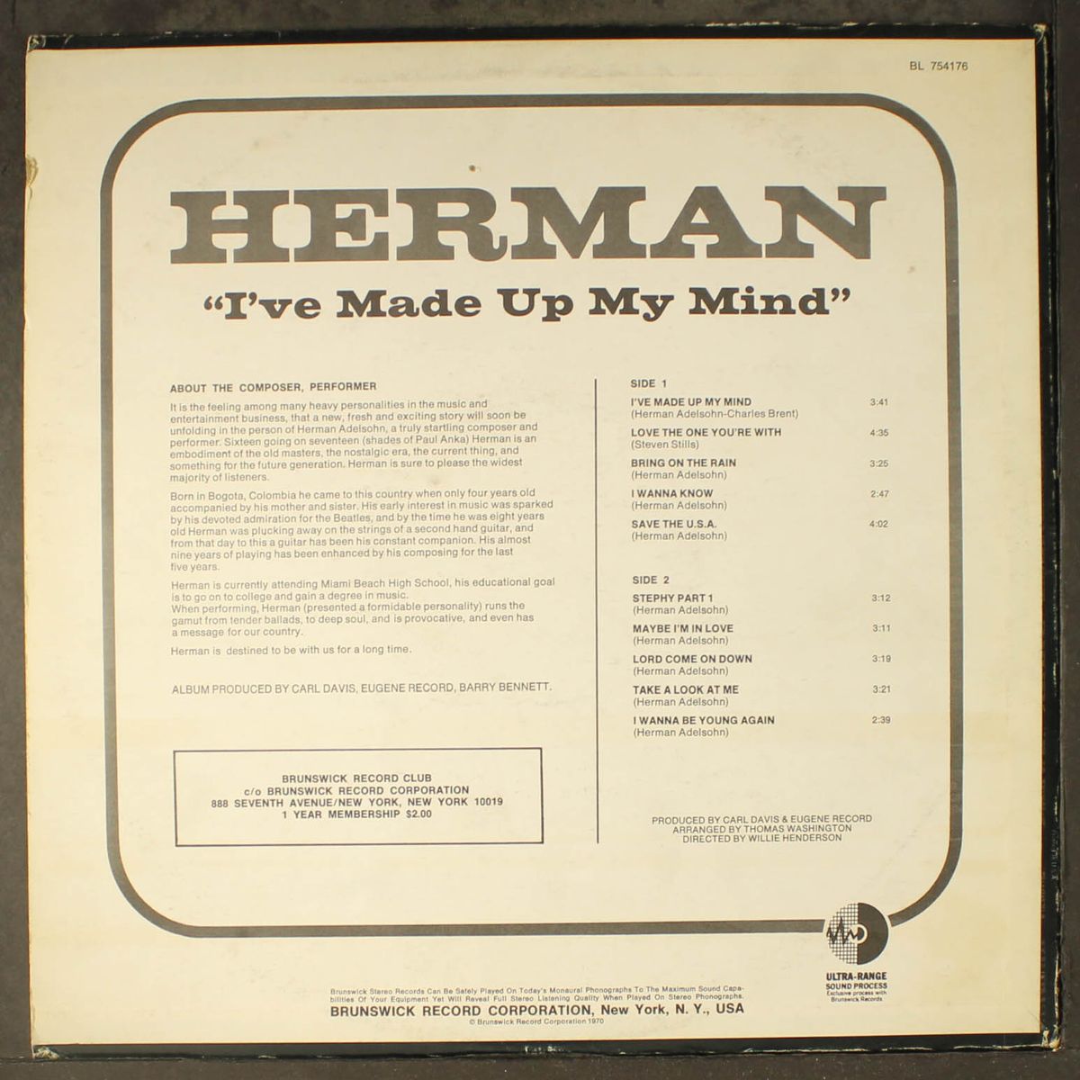 i've made up my mind by HERMAN