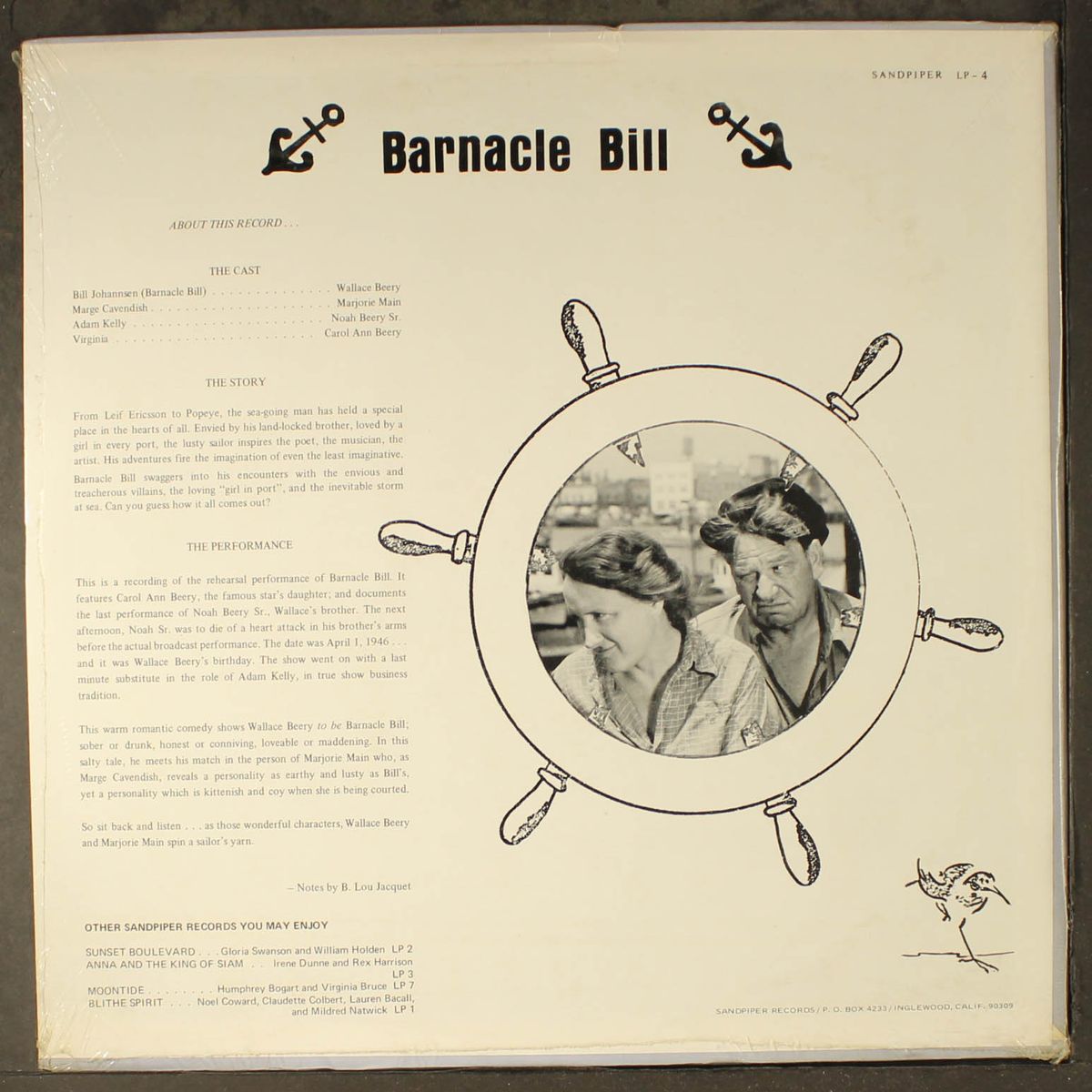 barnacle bill by RADIO CAST