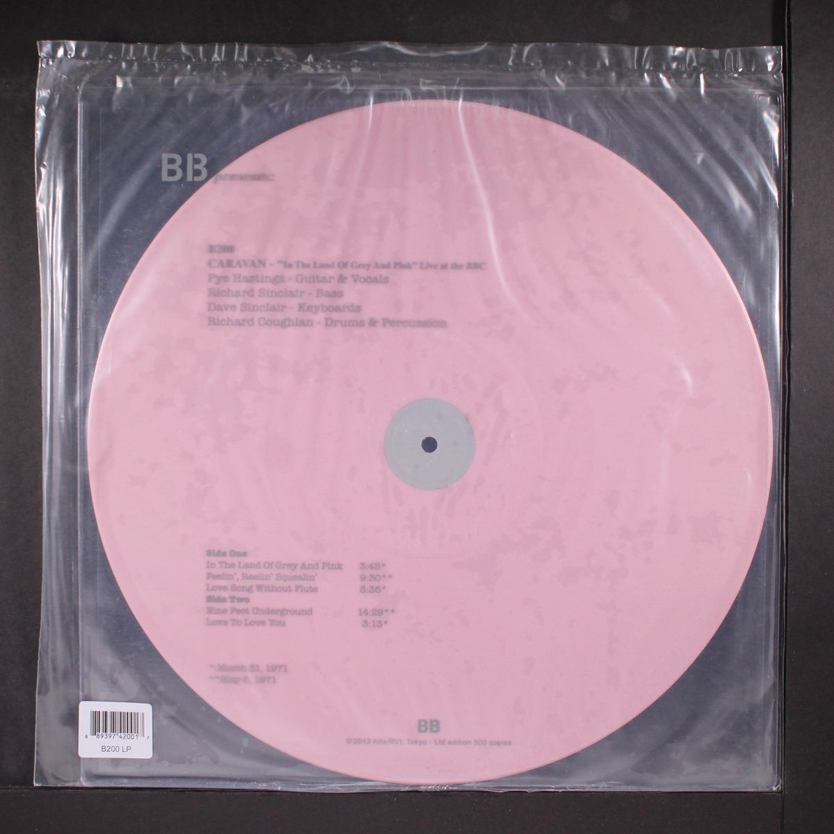 in the land of grey & pink: live at the bbc by CARAVAN