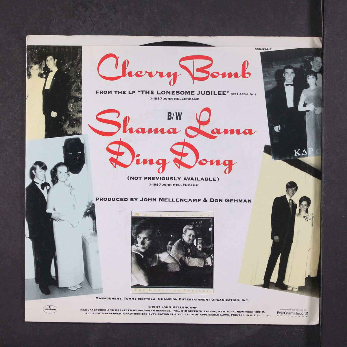 cherry bomb by JOHN COUGAR MELLENCAMP