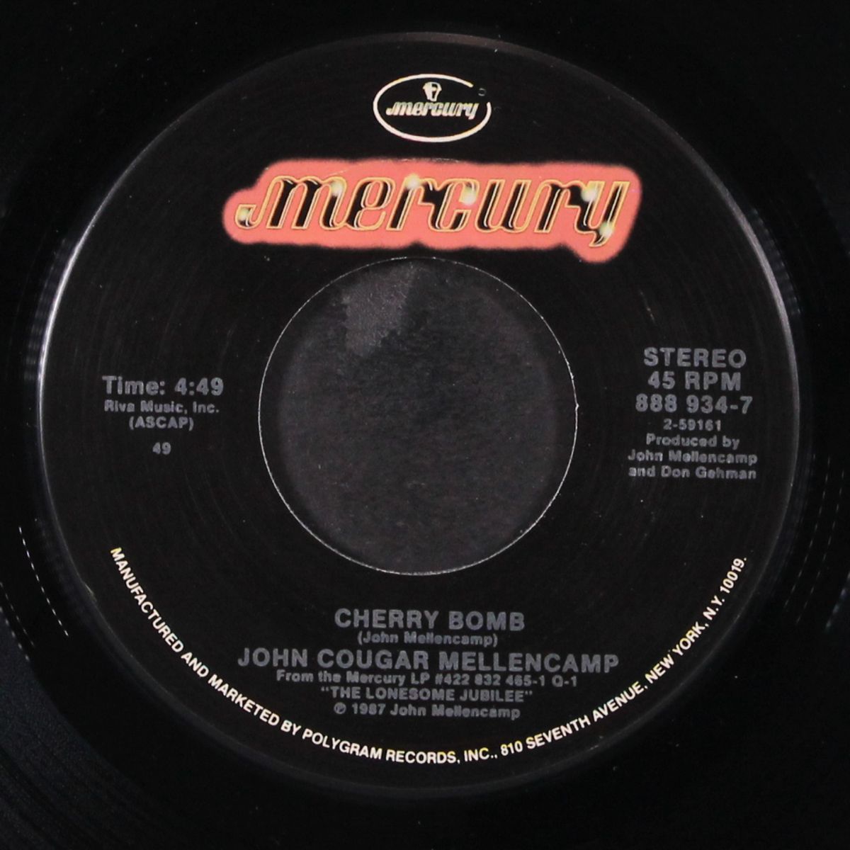 cherry bomb by JOHN COUGAR MELLENCAMP
