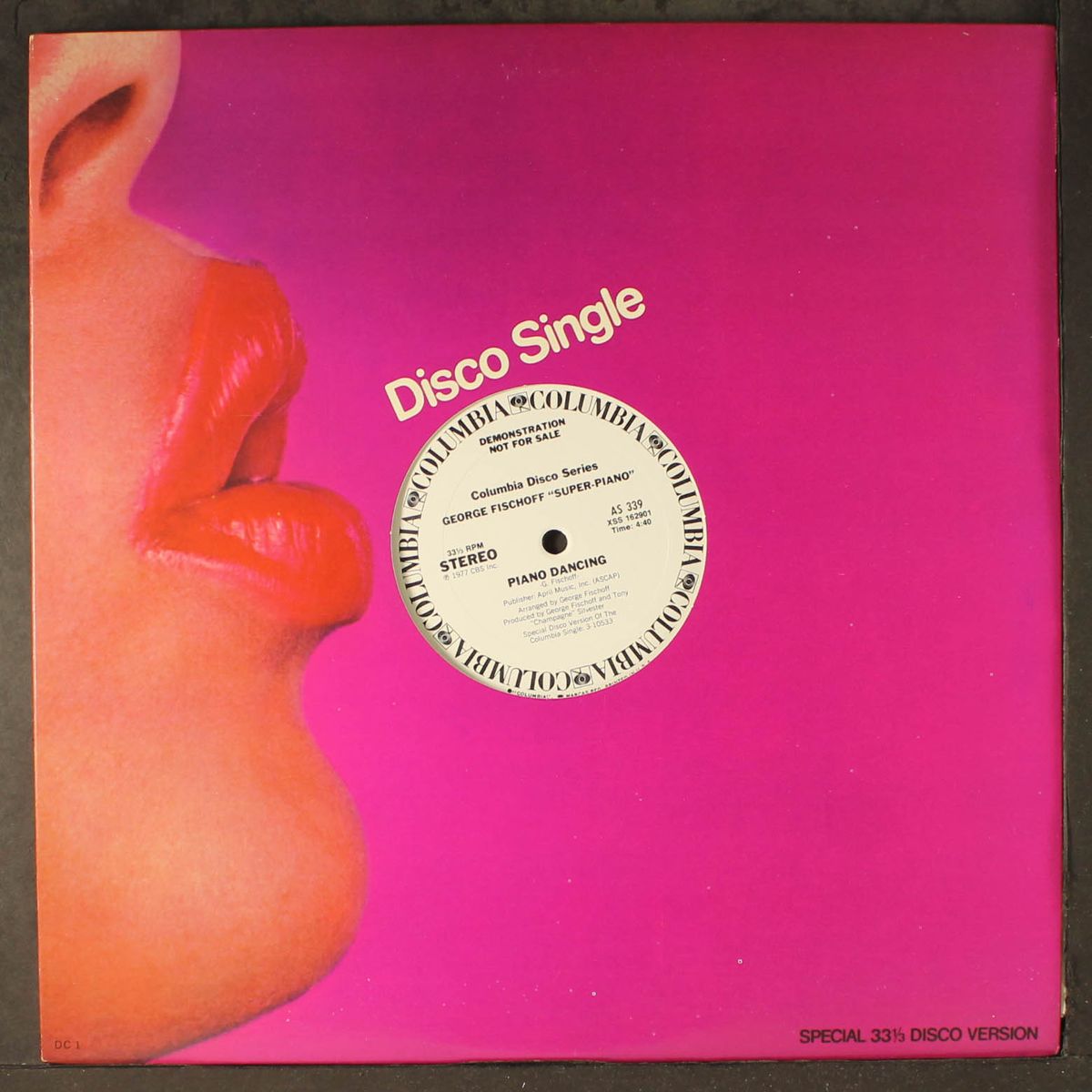 piano dancing / mono by GEORGE FISCHOFF "SUPER-PIANO"