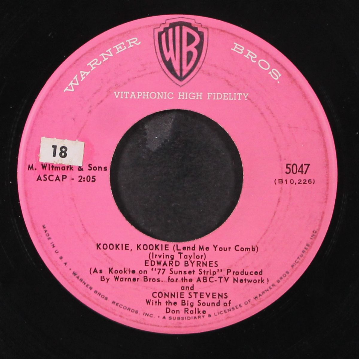 kookie kookie / you're the top by EDWARD BYRNES
