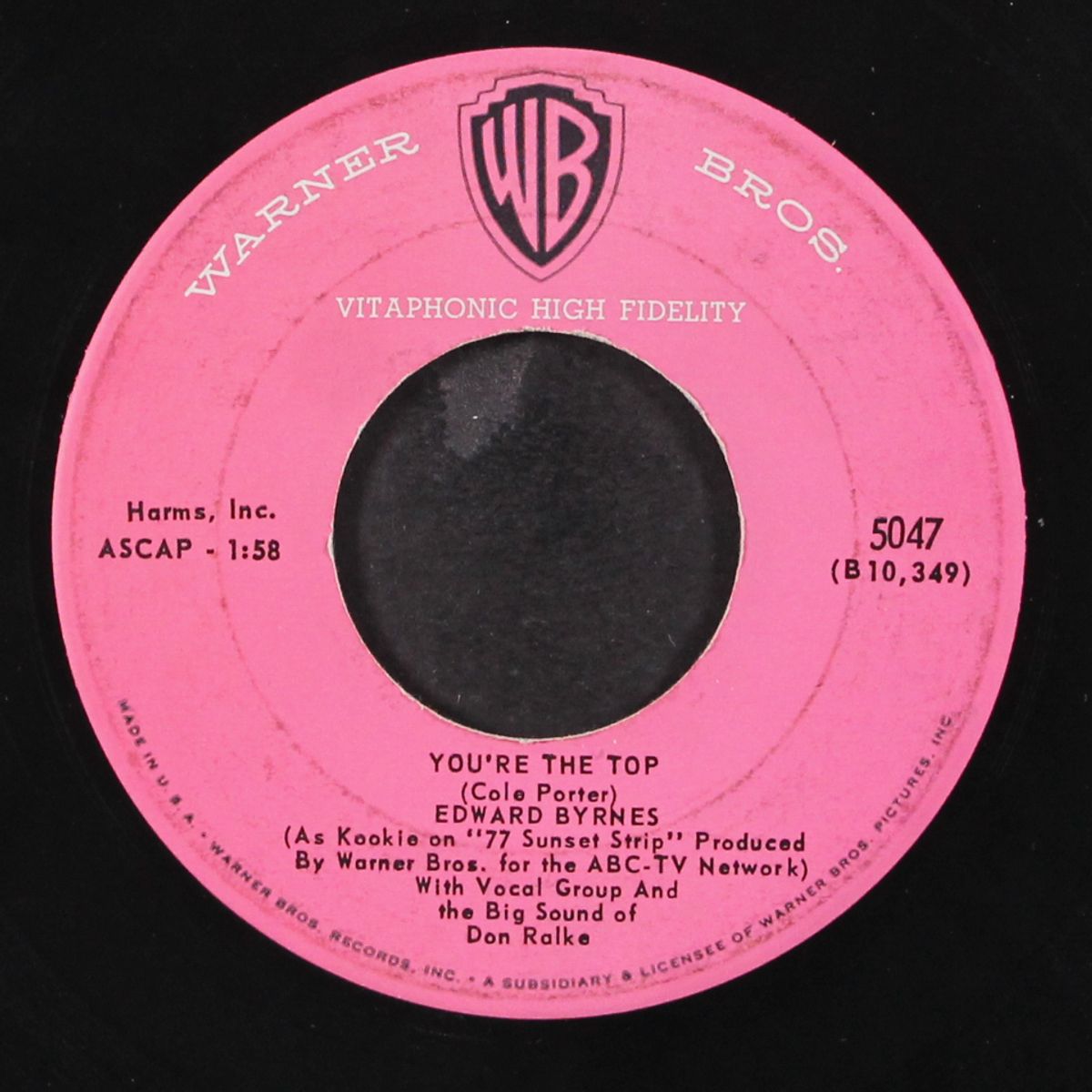 kookie kookie / you're the top by EDWARD BYRNES