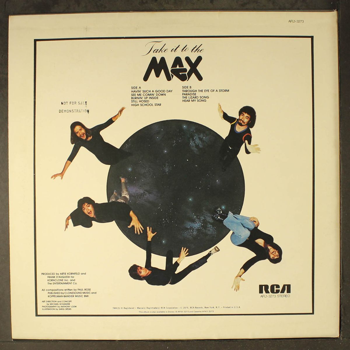 take it to the max by MAX DEMIAN