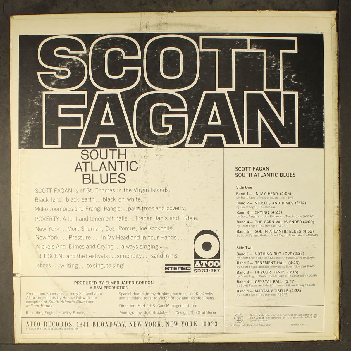 south atlantic blues by SCOTT FAGAN