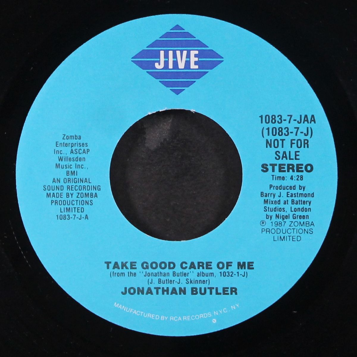 take good care of me / same by JONATHAN BUTLER