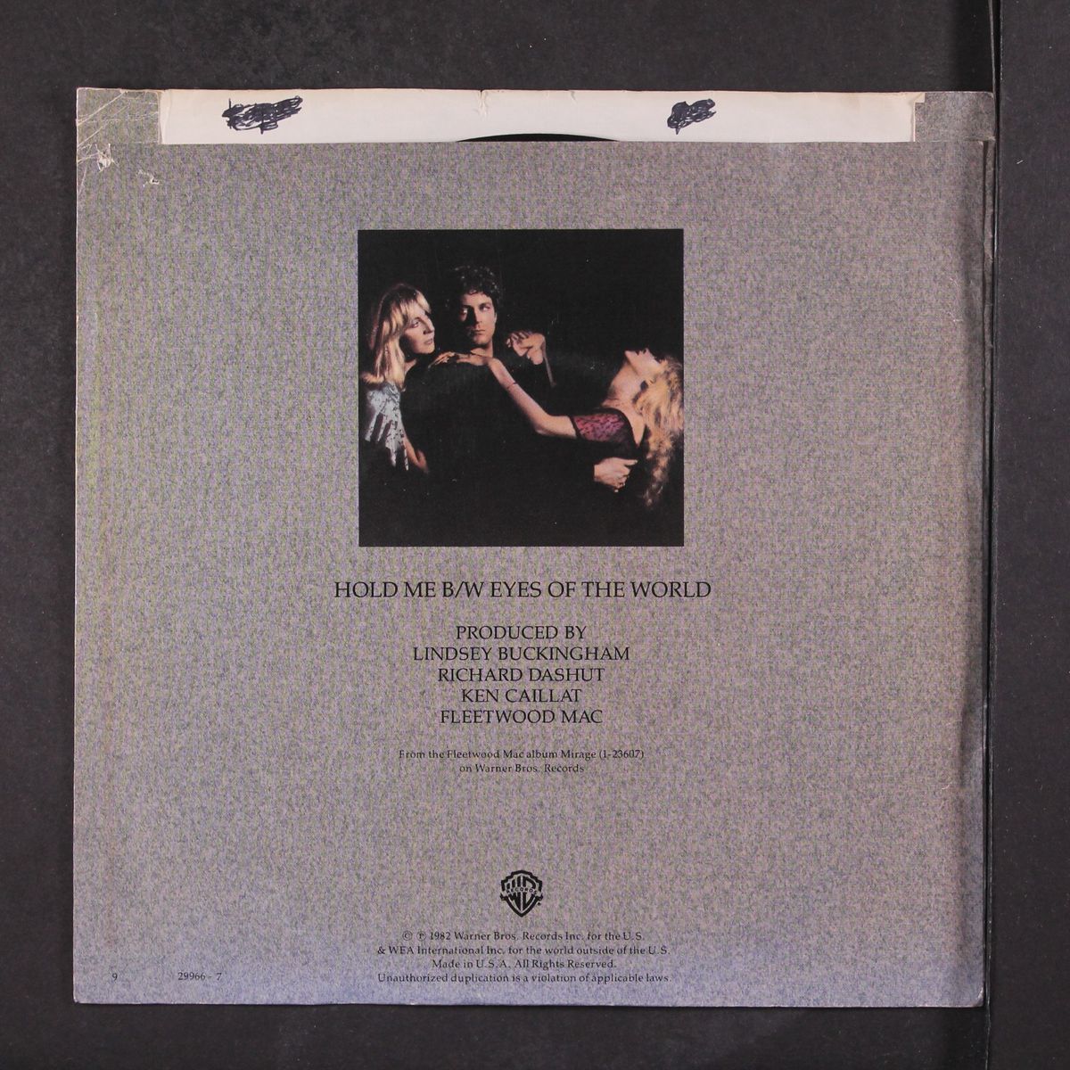 hold me / eyes of the world by FLEETWOOD MAC
