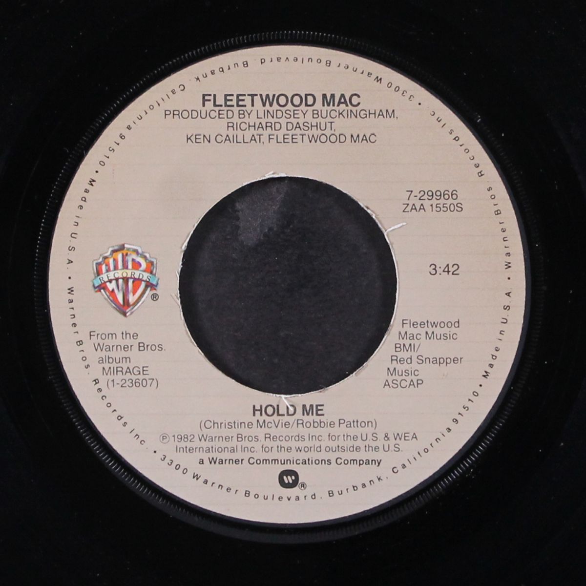 hold me / eyes of the world by FLEETWOOD MAC