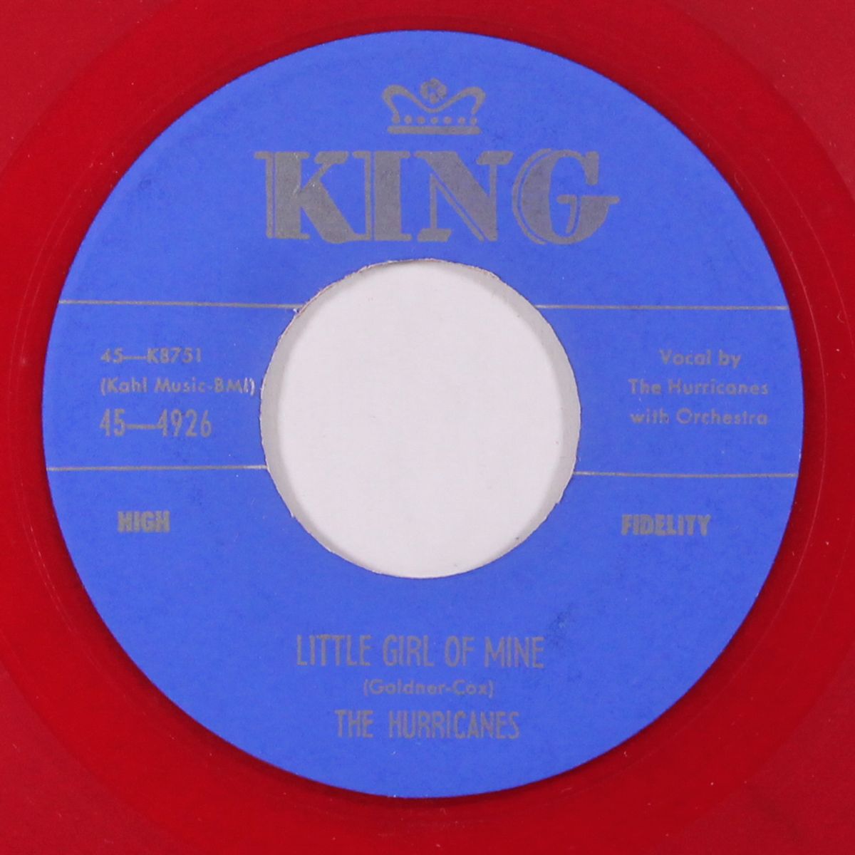 your promise to me / little girl of mine by HURRICANES