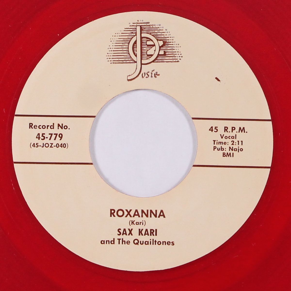 tears of love / roxanna by SAX KARI & QUAILTONES