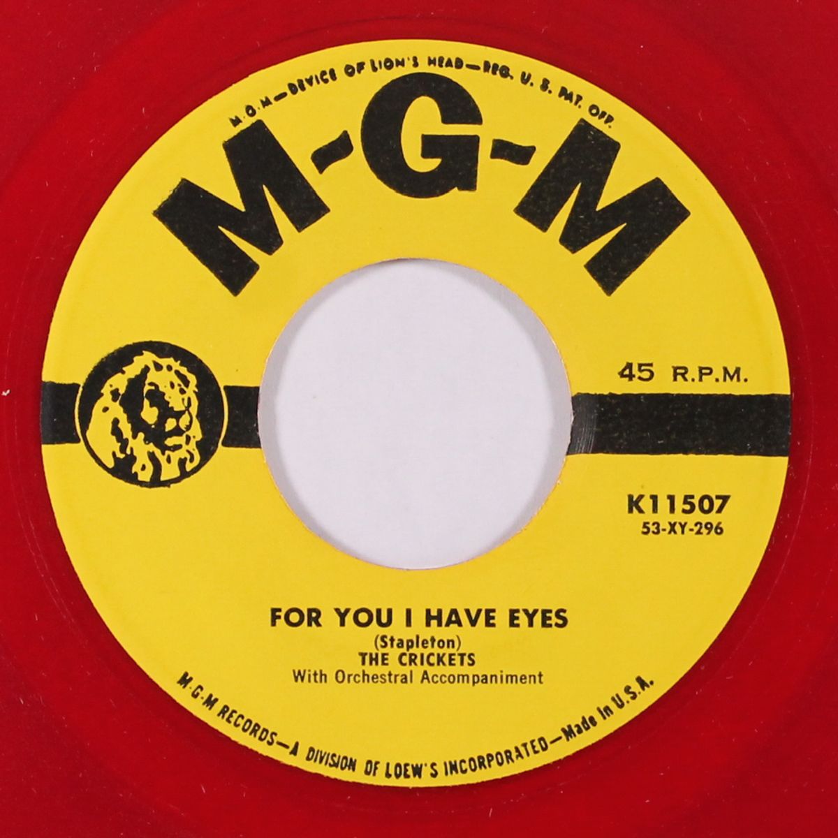 for you i have eyes by CRICKETS
