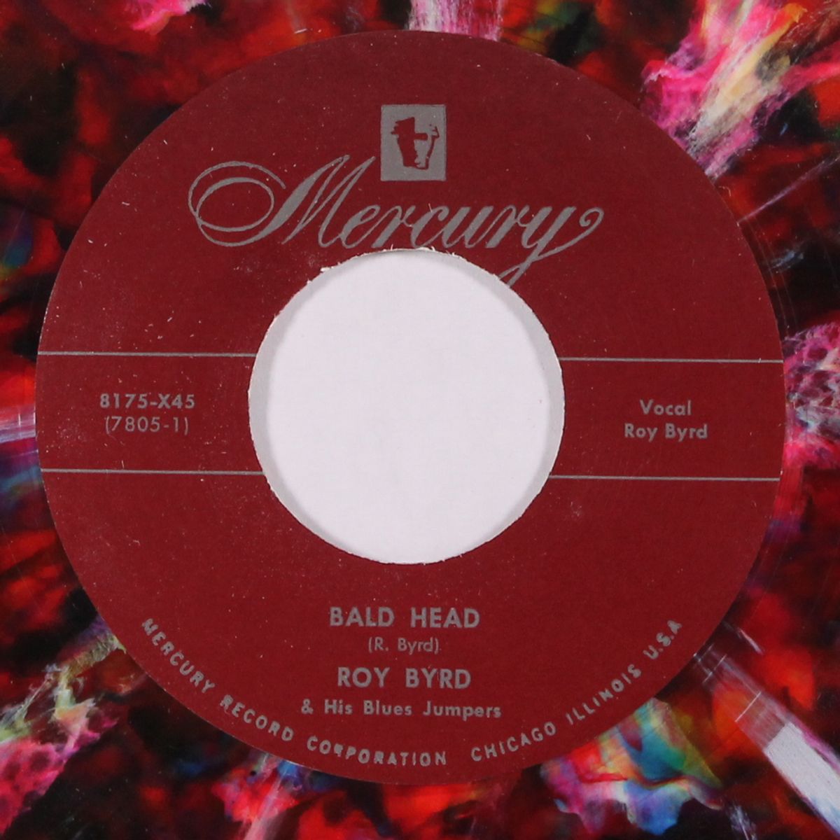 bald head / hey now baby by ROY BYRD