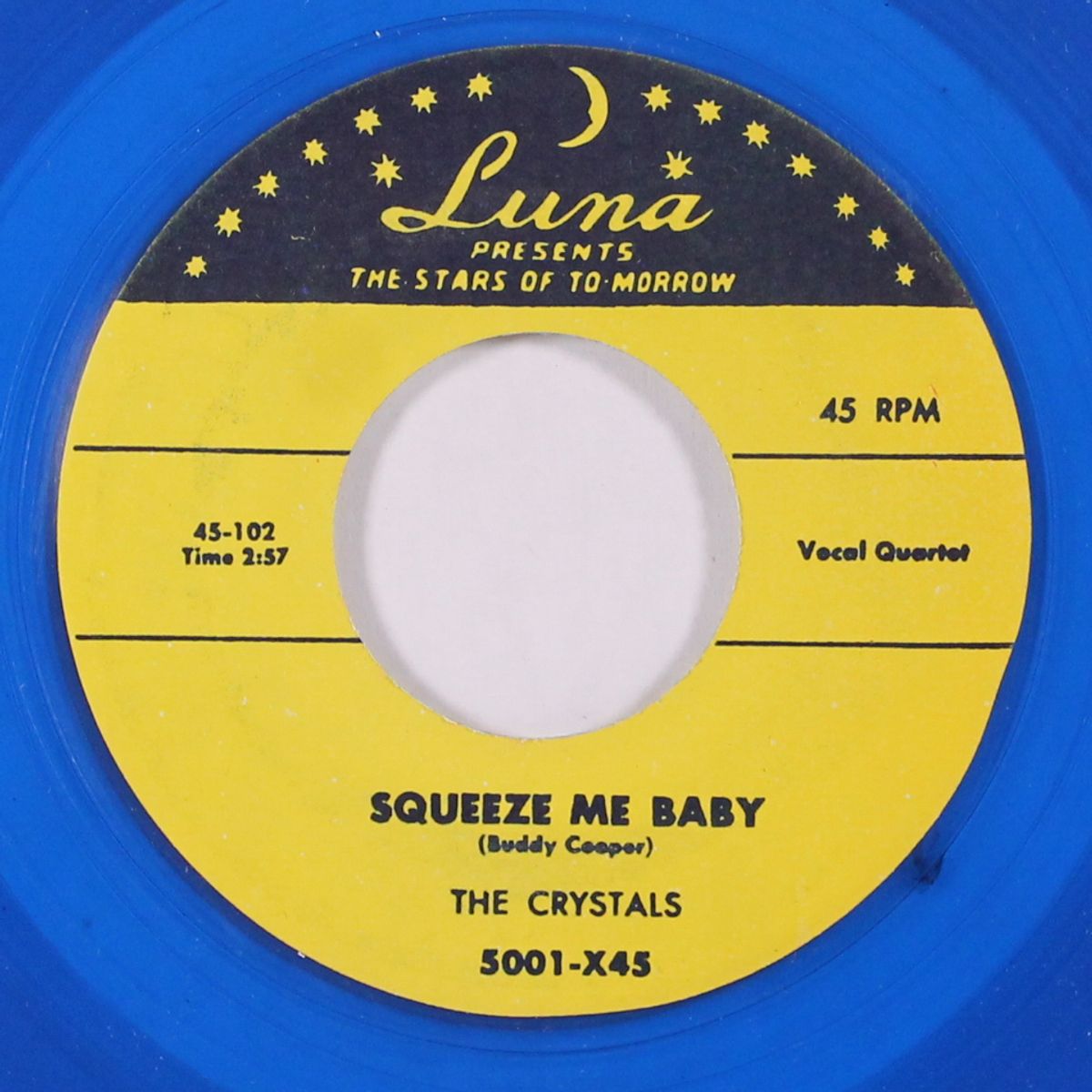 come to me darling / squeeze me baby by CRYSTALS