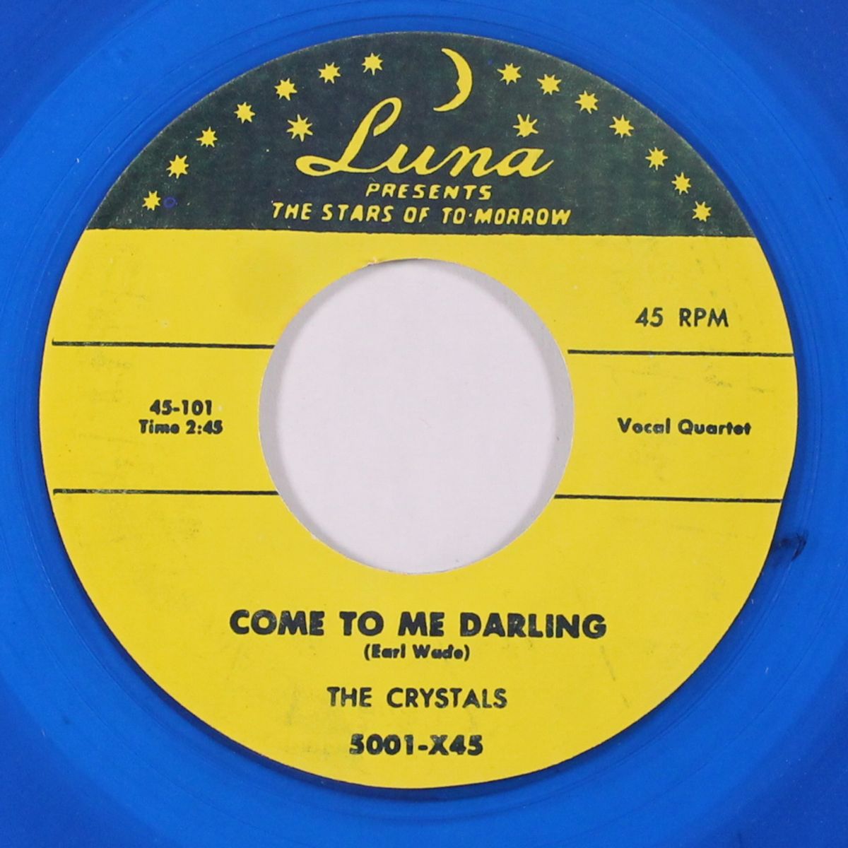 come to me darling / squeeze me baby by CRYSTALS