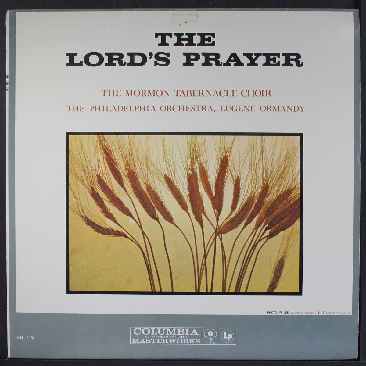 the lord's prayer by MORMON TABERNACLE CHOIR