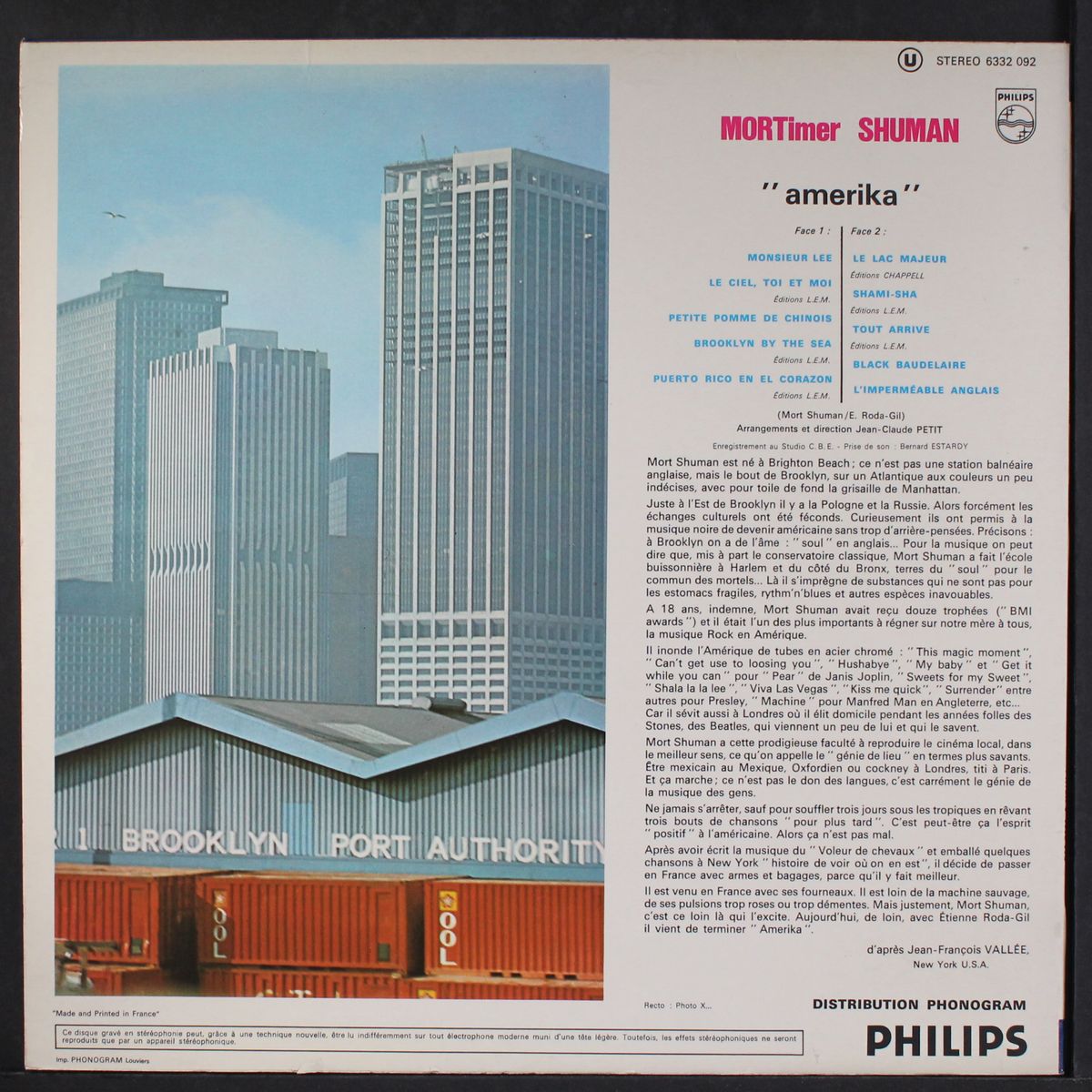 amerika by MORT SHUMAN
