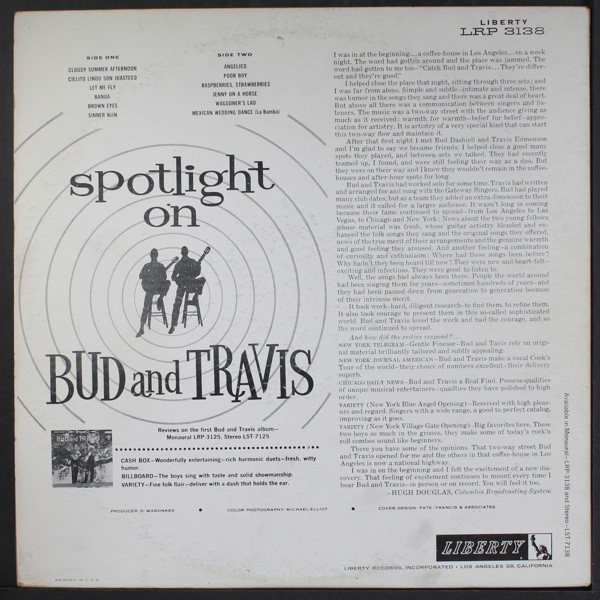 spotlight on by BUD & TRAVIS