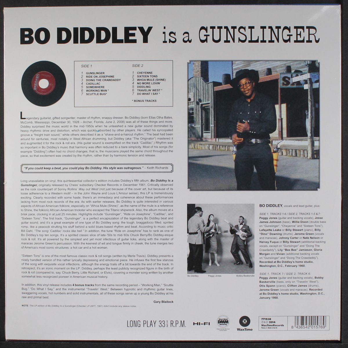 is a gunsliger by BO DIDDLEY