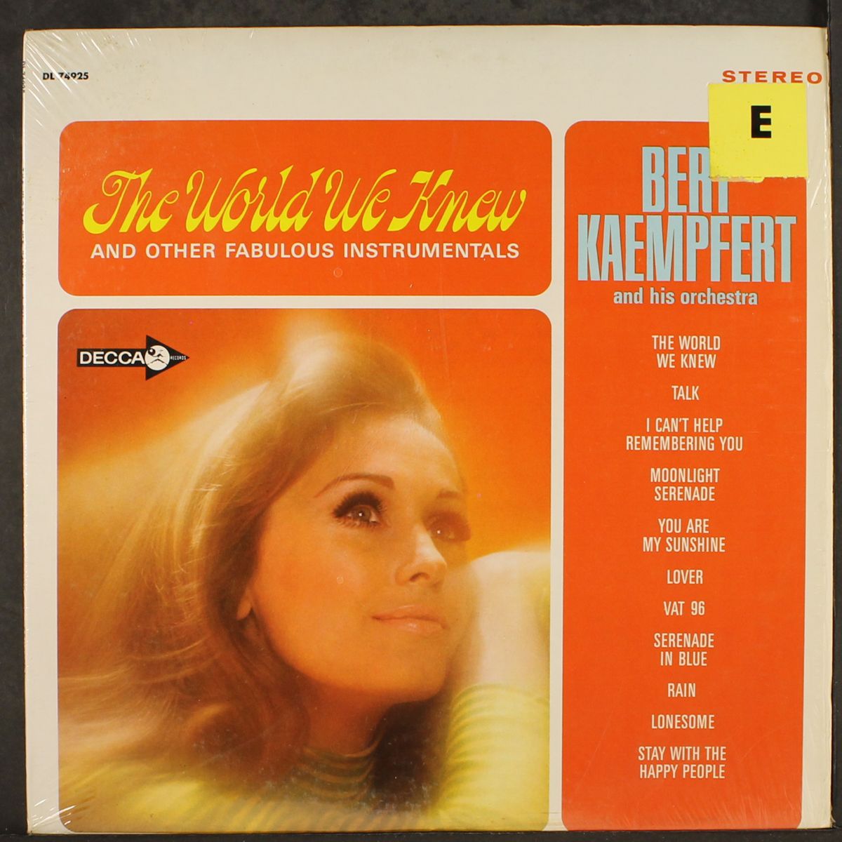 the world we knew by BERT KAEMPFERT