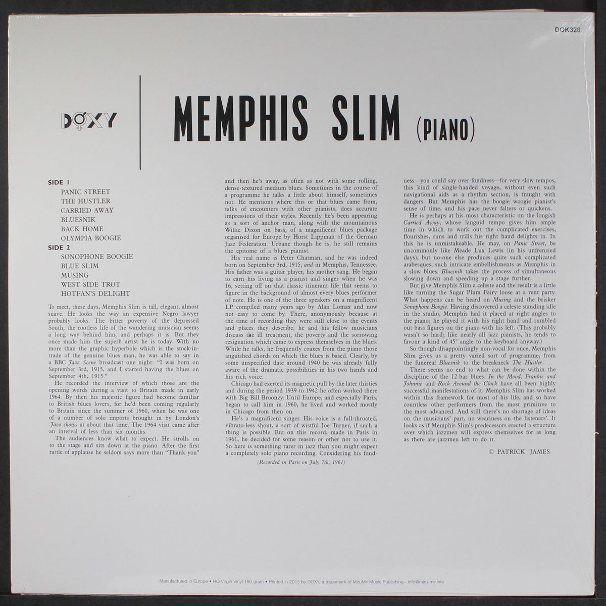 i find the blues everywhere by MEMPHIS SLIM