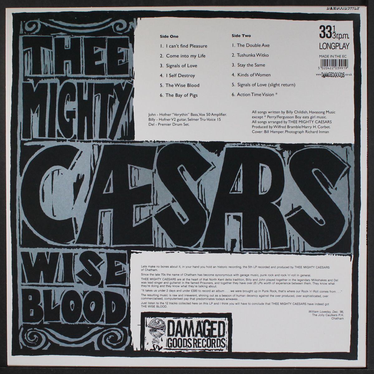 wiseblood by THEE MIGHTY CAESARS