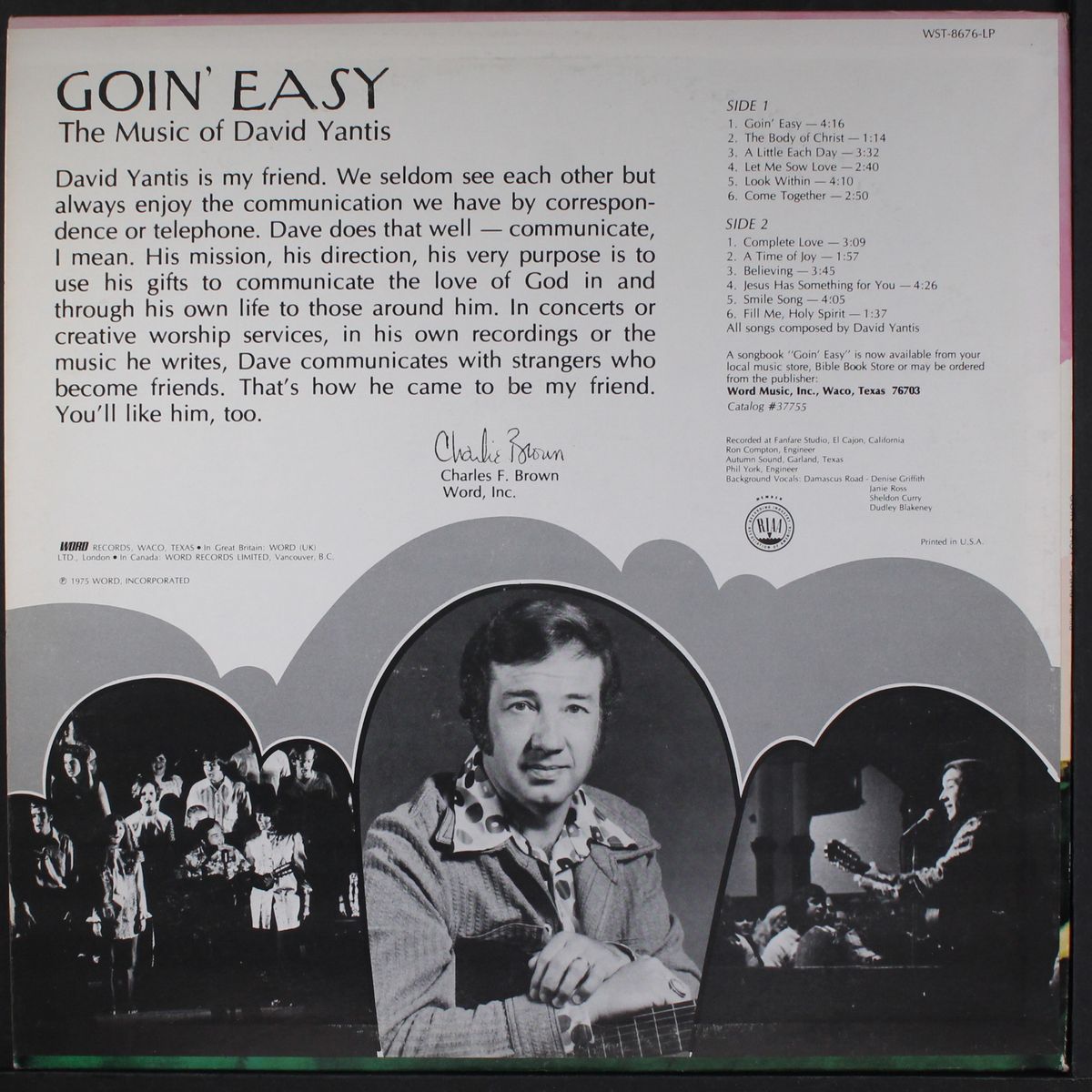 goin' easy by DAVID YANTIS