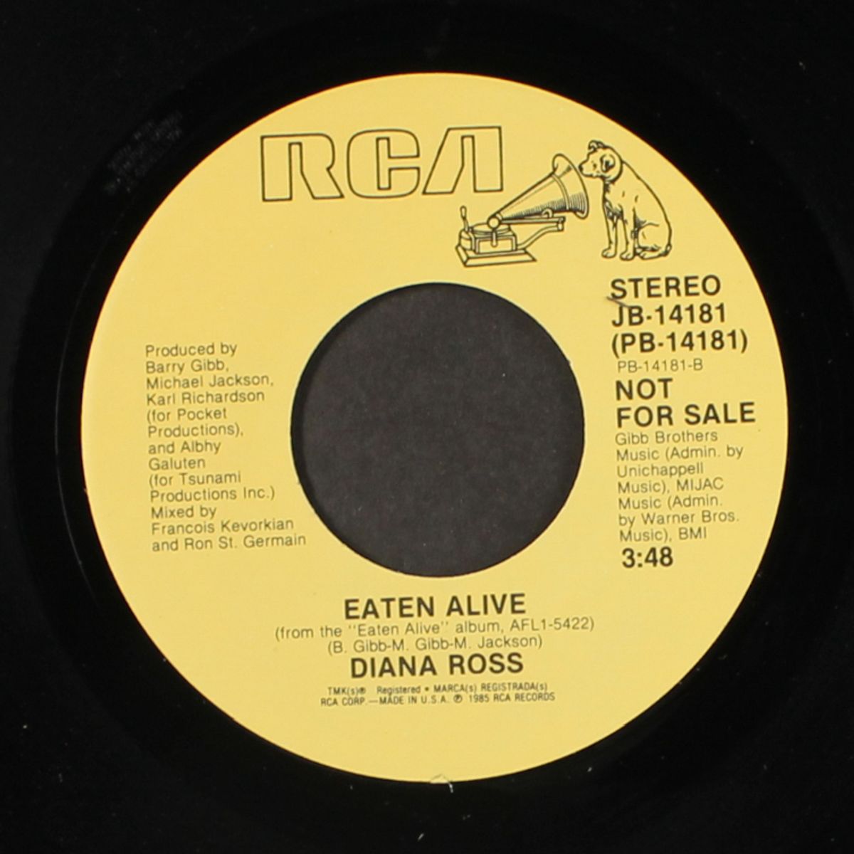 eaten alive / same by DIANA ROSS