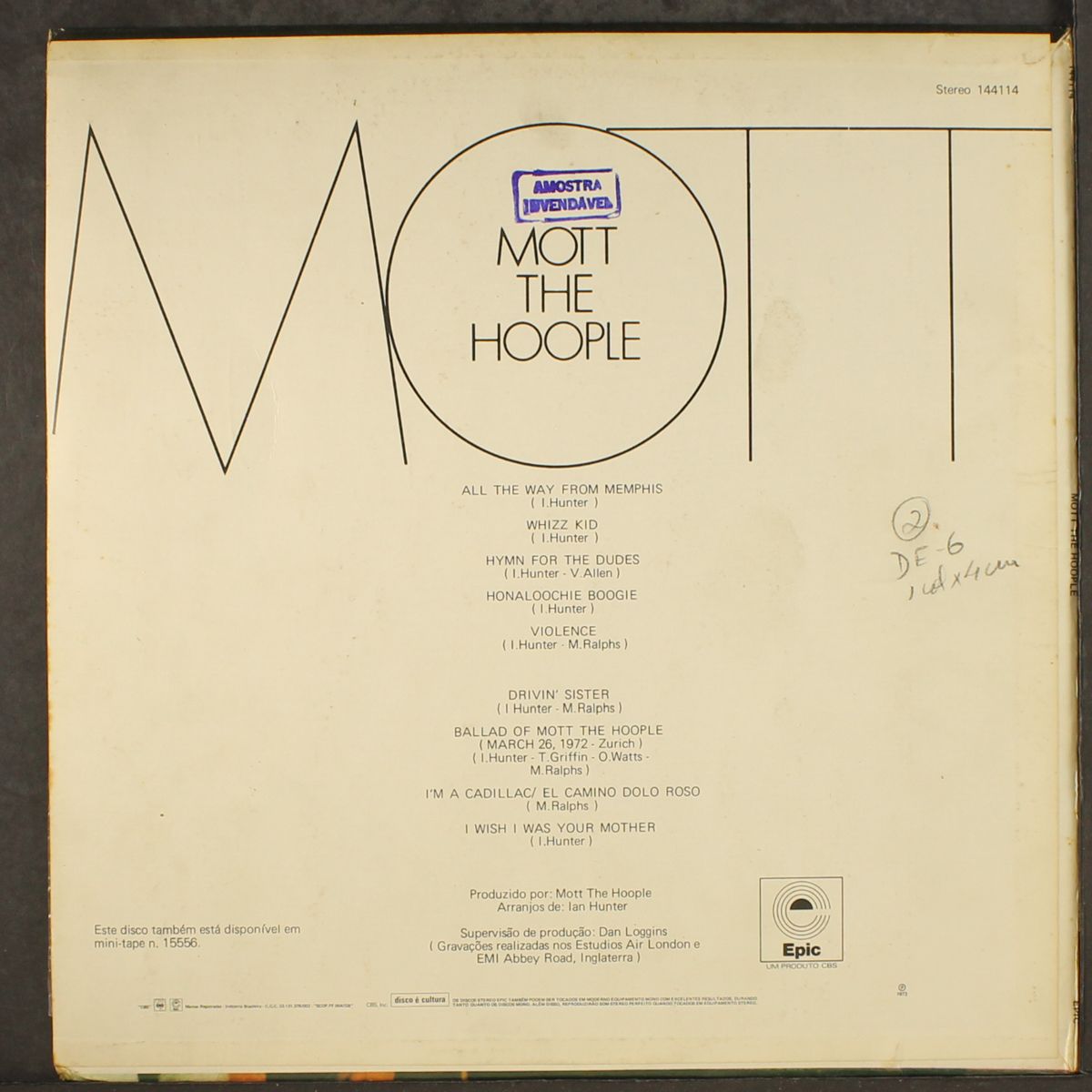 mott by MOTT THE HOOPLE
