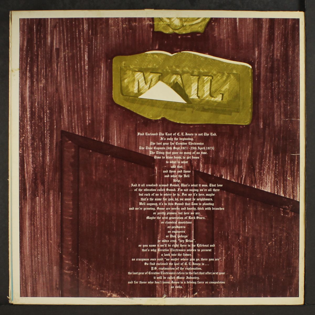 (find enclosed) the last of c.e. jones by VARIOUS