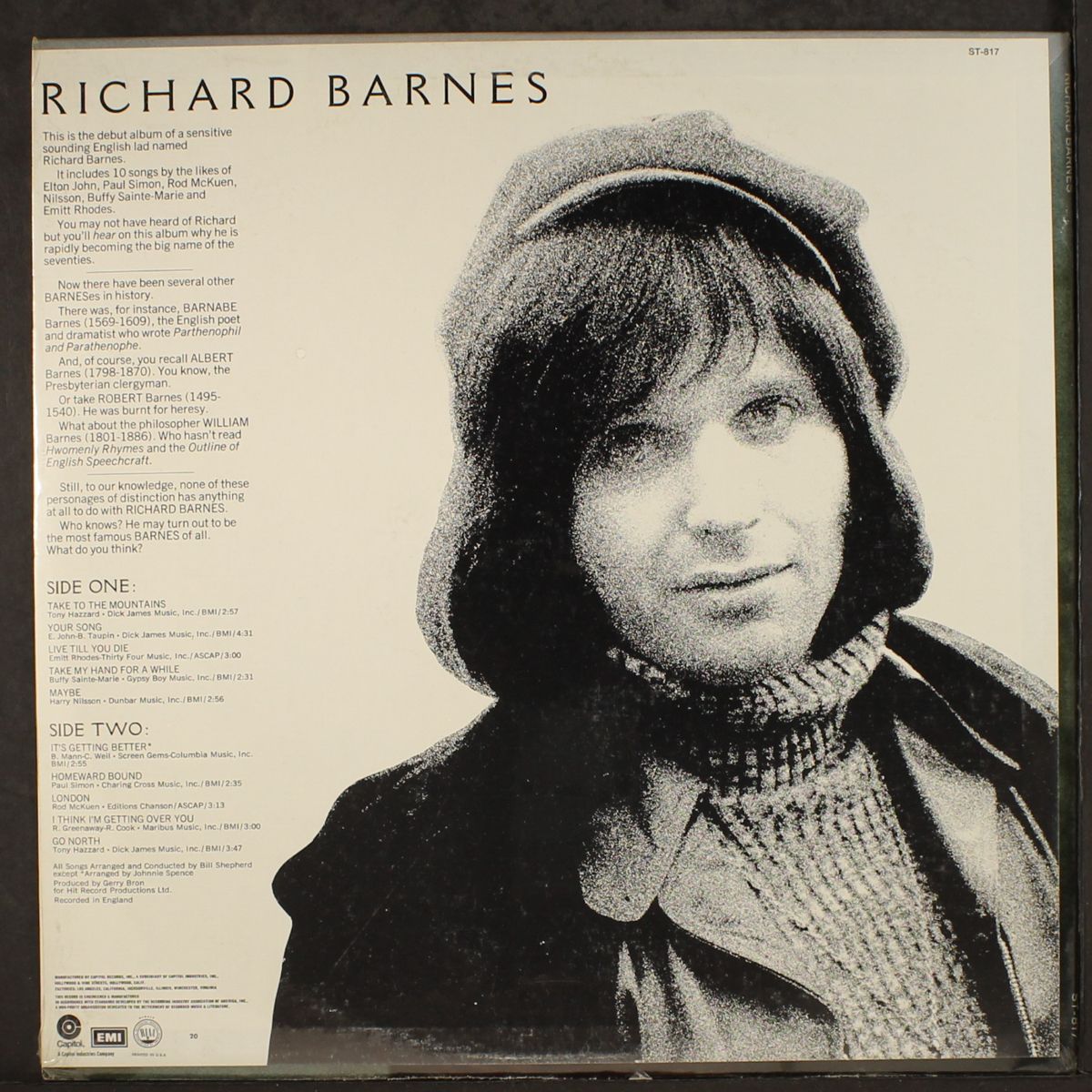 richard barnes by RICHARD BARNES