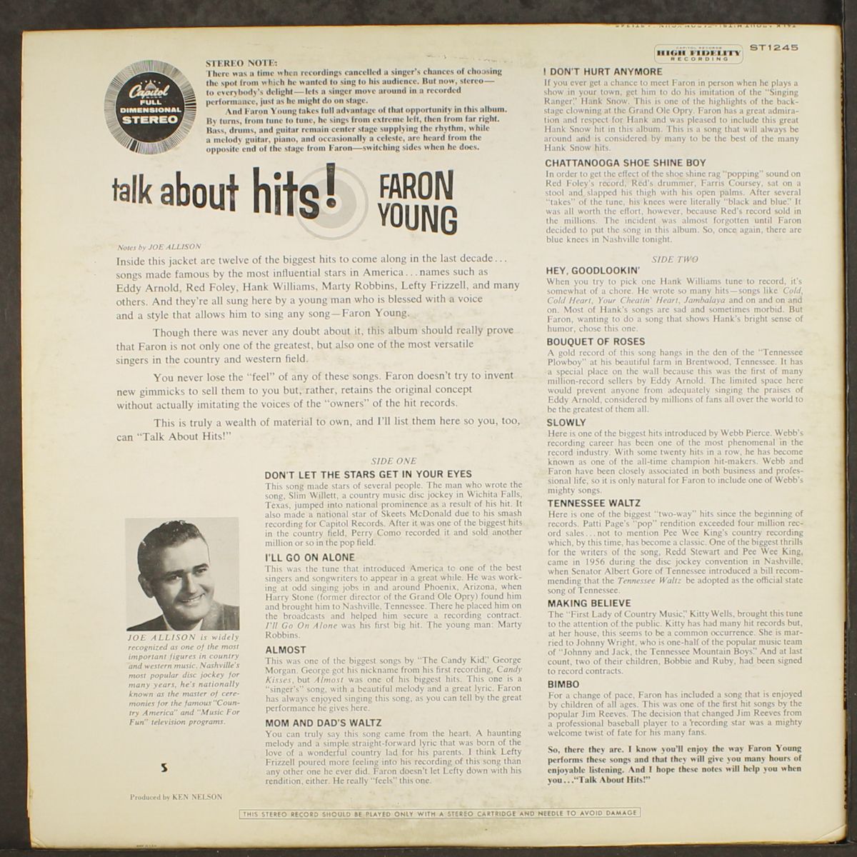 talk about hits! by FARON YOUNG