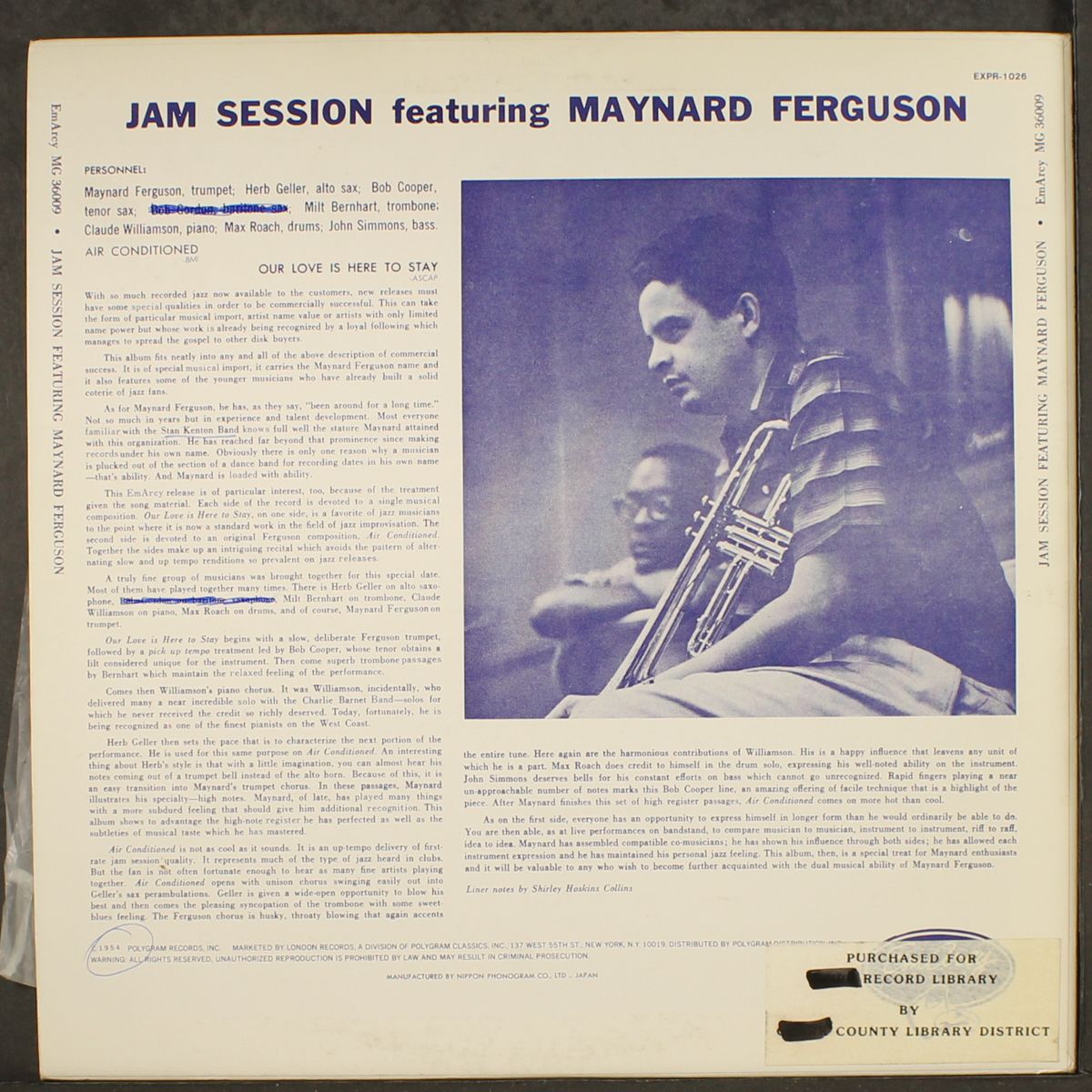 jam session by MAYNARD FERGUSON