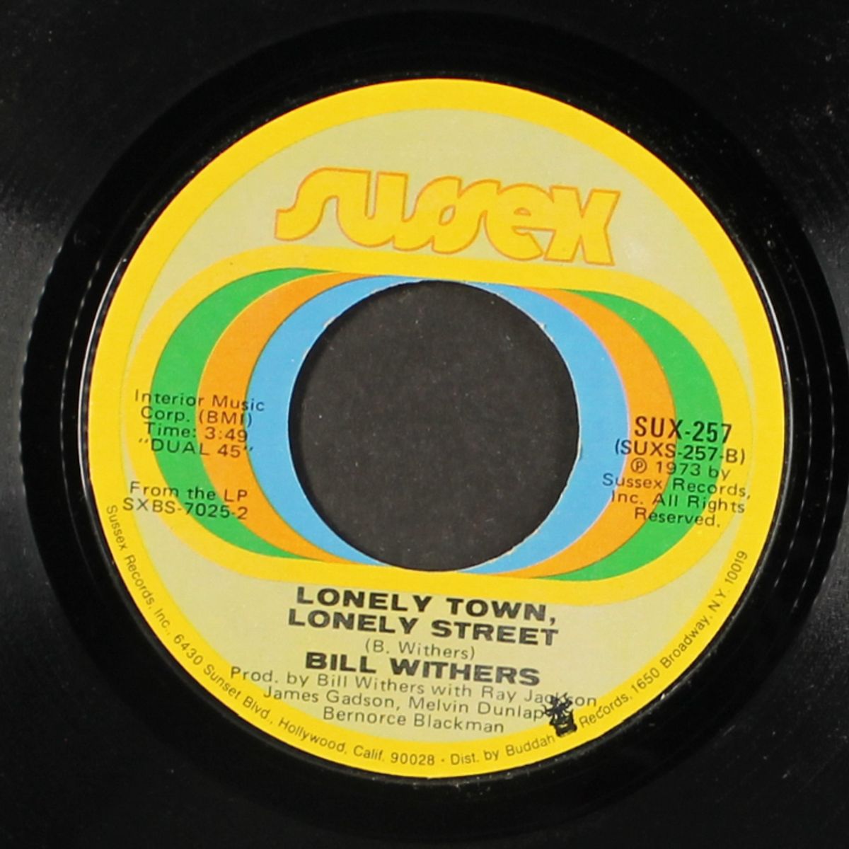 friend of mine / lonely town, lonely street by BILL WITHERS